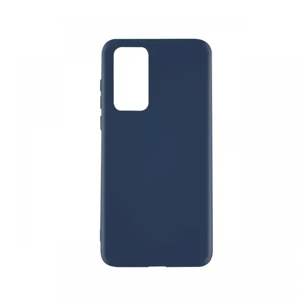 Husa Huawei P40 Pro Lemontti Silicon Silky Albastru Inchis
