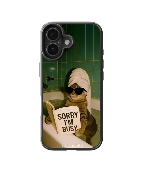 Husa I'm Busy 2 Apple iPhone Impact Ultra - iPhone 17