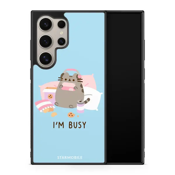 Husa I'm busy Cute Samsung Impact Ultra - Samsung S24 Plus
