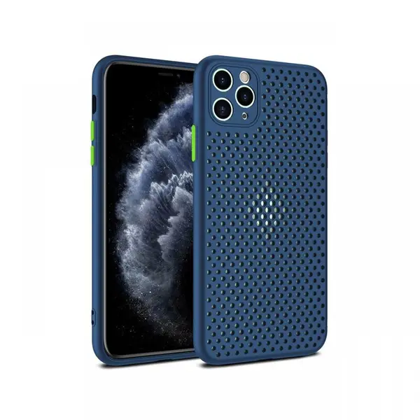 Husa iPhone 11 Pro Lemontti Bubble Albastru