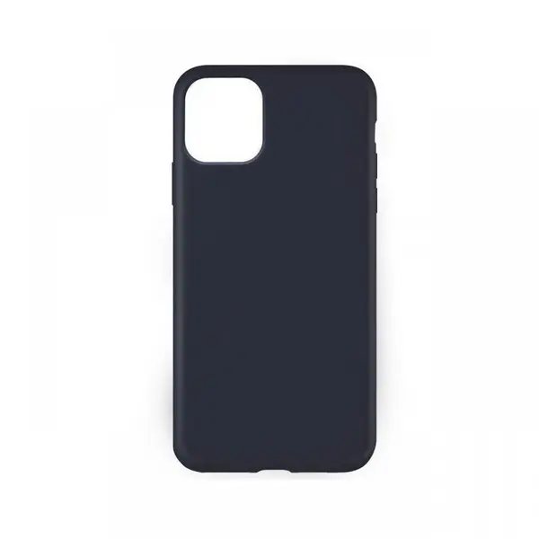 Husa iPhone 11 Pro Lemontti Liquid Silicon Dark Blue