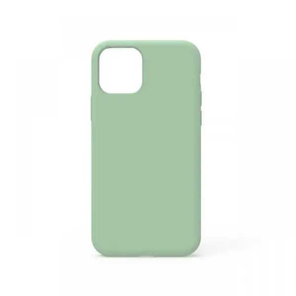 Husa iPhone 11 Pro Lemontti Liquid Silicon Light Green