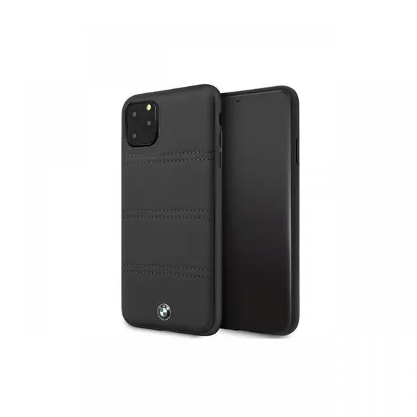 Husa iPhone 11 Pro Max BMW Signature Horizontal Lines Negru