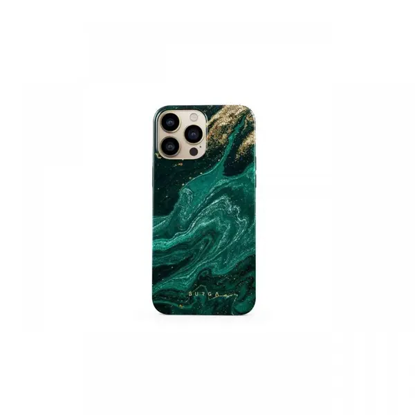 Husa iPhone 13 Pro Burga Dual Layer Emerald Pool