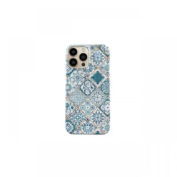 Husa iPhone 13 Pro Burga Dual Layer Tropical Oasis