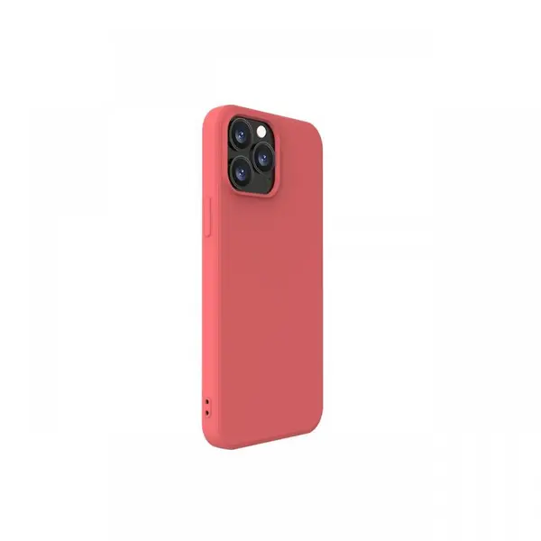 Husa iPhone 13 Pro Lemontti Silicon Soft Slim Santa Red