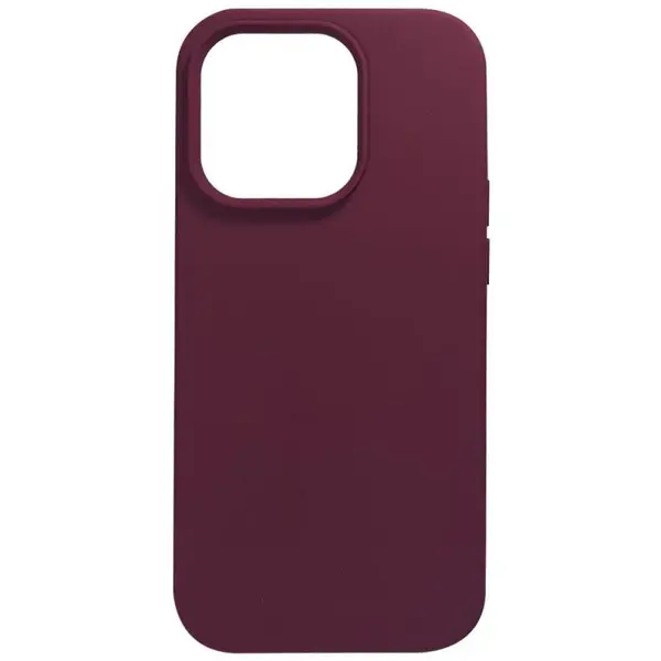 Husa iPhone 14 Lemontti Liquid Silicon MagCharge Visiniu