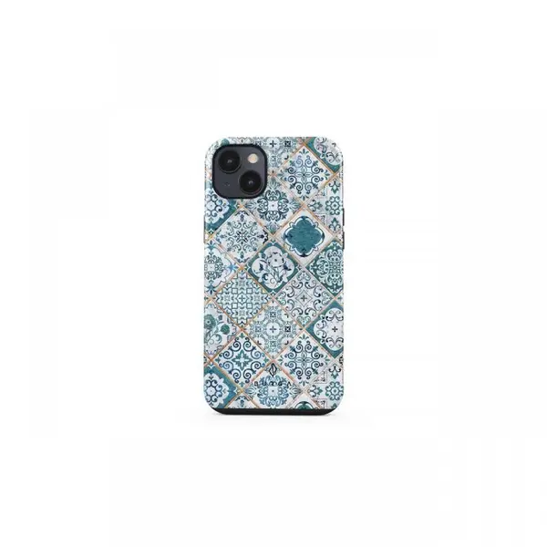 Husa iPhone 14 Plus Burga Dual Layer Tropical Oasis