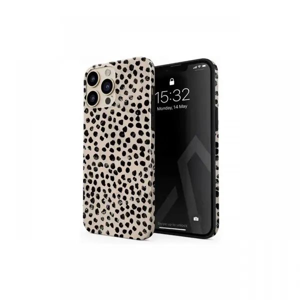 Husa iPhone 14 Pro Max Burga Dual Layer Almond Latte