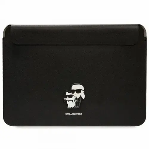 Husa Karl Lagerfeld Saffiano pentru Laptop 14inch (Negru)