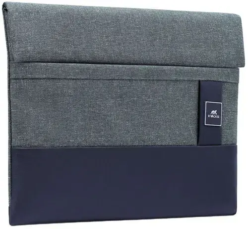 Husa laptop RivaCase Sleeve 8803, 13.3inch (Gri/Albastru)