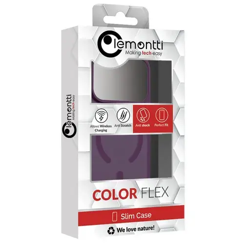 Husa Lemontti EliteGuard Magsafe pentru iPhone 17 Pro, Mov