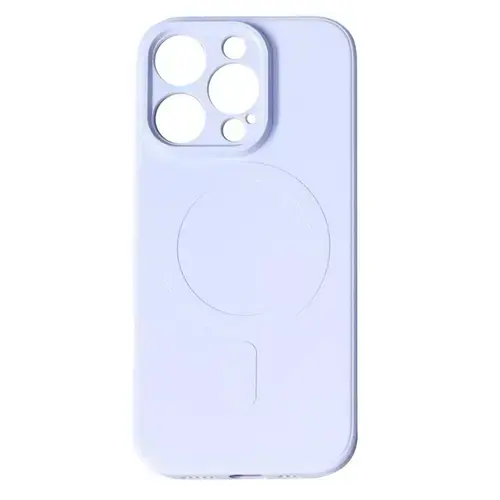 Husa Lemontti Silicon compatibila cu iPhone 15 Pro, MagSafe, Lila