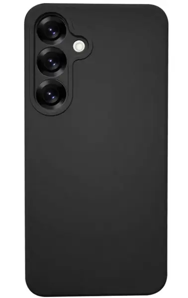 Husa Lemontti Silicon Soft Slim Samsung Galaxy S25 Plus, Negru