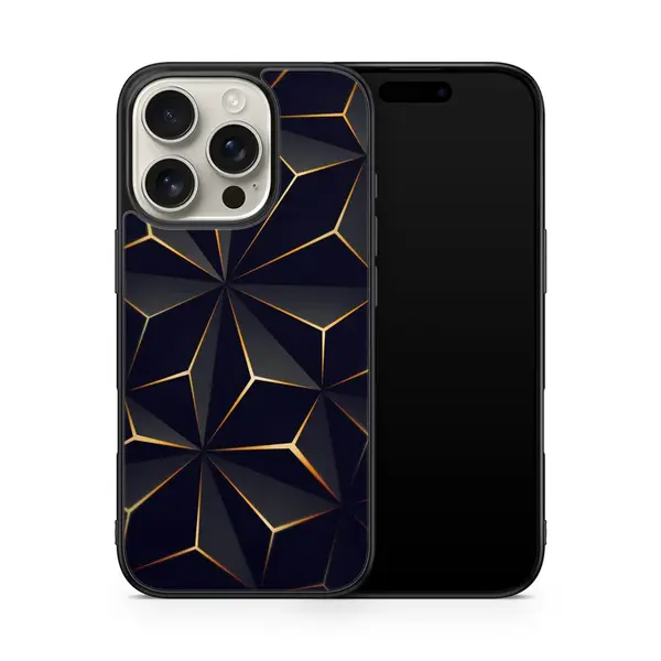 Husa Low Poly Gold Apple iPhone Impact Ultra - iPhone 11