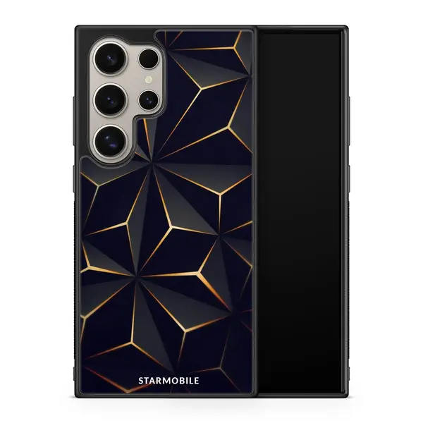 Husa Low Poly Gold Samsung Impact Ultra - Samsung S20
