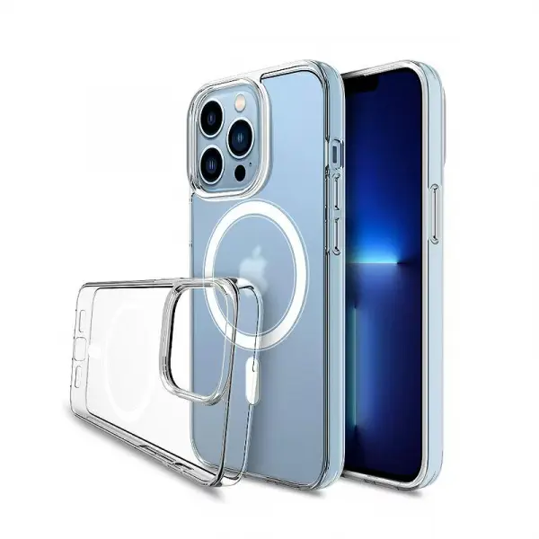 Husa MagSafe pentru Apple iPhone 15, OEM, Transparenta