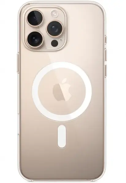 Husa MagSafe pentru Apple iPhone 16 Pro Max, MA7F4ZM/A Transparenta