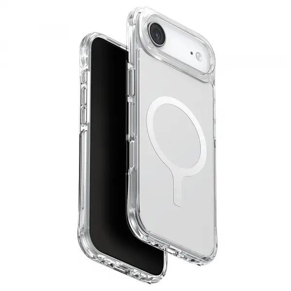 Husa MagSafe pentru Apple iPhone 17 Air, UNIQ, LifePro Xtreme MagClick, Transparenta