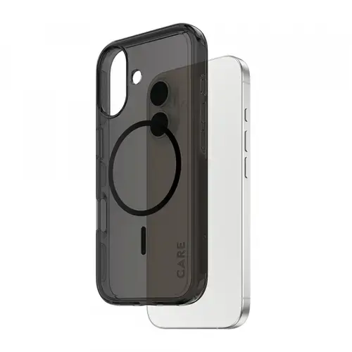 Husa MagSafe pentru Apple iPhone 17, PanzerGlass, Care Urban Explorer, Neagra