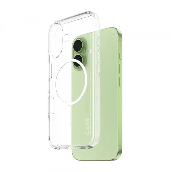 Husa MagSafe pentru Apple iPhone 17, PanzerGlass, Care Urban Explorer, Transparenta Alba