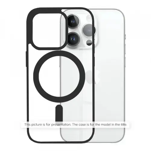 Husa MagSafe pentru Apple iPhone 17 Pro Max, Techsuit, Pro, Neagra