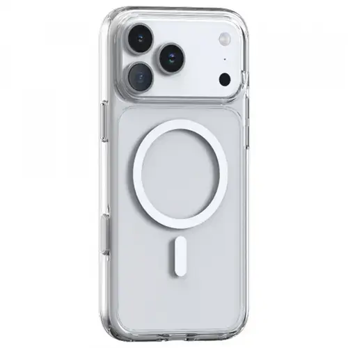 Husa MagSafe pentru Apple iPhone 17 Pro Max, Torras, Guardian, Transparenta