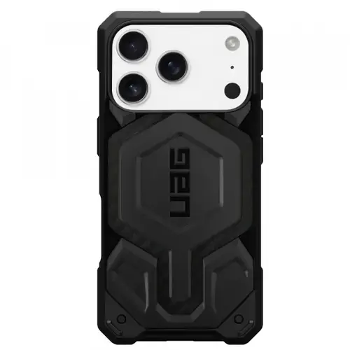 Husa MagSafe pentru Apple iPhone 17 Pro Max, Urban Armor Gear, Monarch Pro Carbon (Negru)