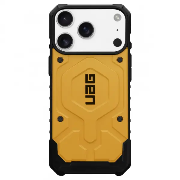 Husa MagSafe pentru Apple iPhone 17 Pro Max, Urban Armor Gear, Pathfinder, Galbena