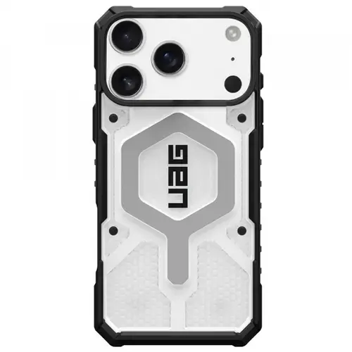 Husa MagSafe pentru Apple iPhone 17 Pro Max, Urban Armor Gear, Pathfinder Clear (Transparent/Negru)