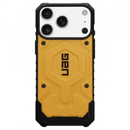 Husa MagSafe pentru Apple iPhone 17 Pro Max, Urban Armor Gear, Pathfinder (Galben/Negru)
