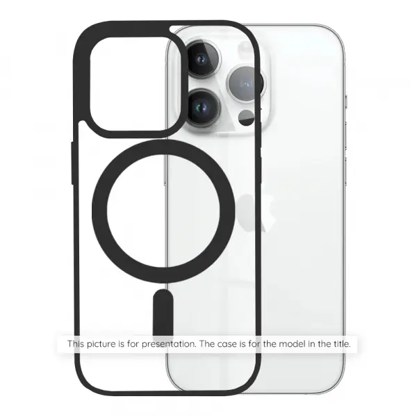 Husa MagSafe pentru Apple iPhone 17 Pro, Techsuit, Pro, Neagra