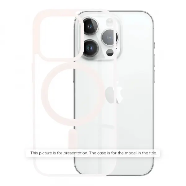 Husa MagSafe pentru Apple iPhone 17 Pro, Techsuit, Pro, Roz