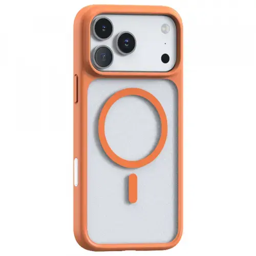 Husa MagSafe pentru Apple iPhone 17 Pro, Torras, Guardian, Portocalie