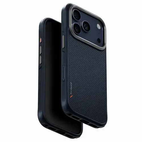 Husa MagSafe pentru Apple iPhone 17 Pro, UNIQ, Keva MagClick, Albastru
