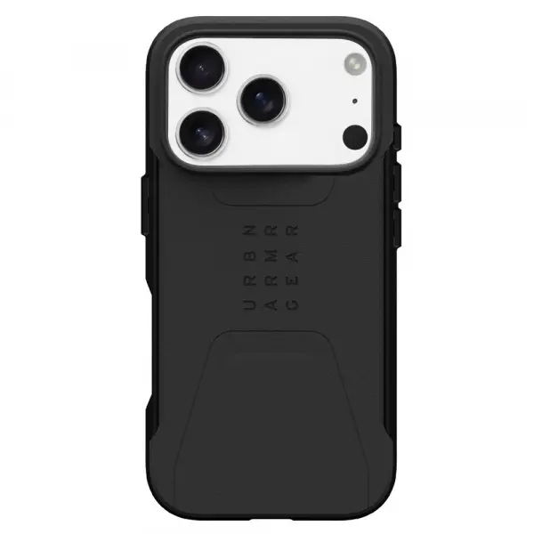 Husa MagSafe pentru Apple iPhone 17 Pro, Urban Armor Gear, Civilian, Neagra