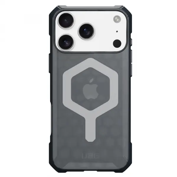 Husa MagSafe pentru Apple iPhone 17 Pro, Urban Armor Gear, Essential Armor, Gri