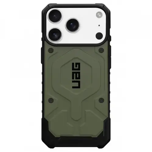 Husa MagSafe pentru Apple iPhone 17 Pro, Urban Armor Gear, Pathfinder (Verde/Negru)