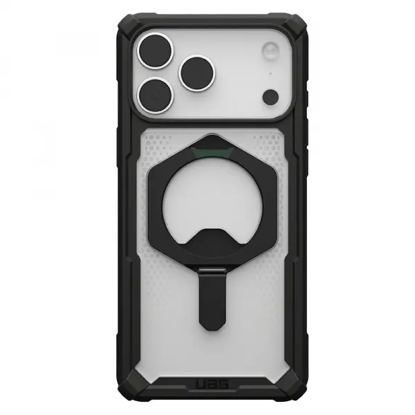 Husa MagSafe pentru Apple iPhone 17 Pro, Urban Armor Gear, Plasma XTE, Neagra Transparenta