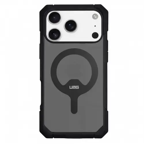 Husa MagSafe pentru Apple iPhone 17 Pro, Urban Armor Gear, Trooper (Negru/Gri)