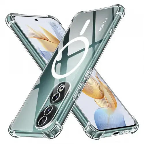 Husa MagSafe pentru Apple iPhone 17, Techsuit, Shockproof, Transparenta