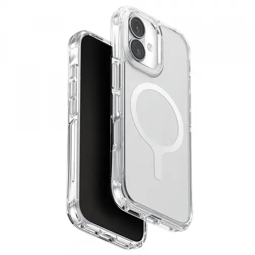Husa MagSafe pentru Apple iPhone 17, UNIQ, LifePro Xtreme MagClick, Transparenta