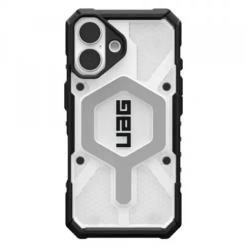 Husa MagSafe pentru Apple iPhone 17, Urban Armor Gear, Pathfinder Clear (Negru/Transparent)
