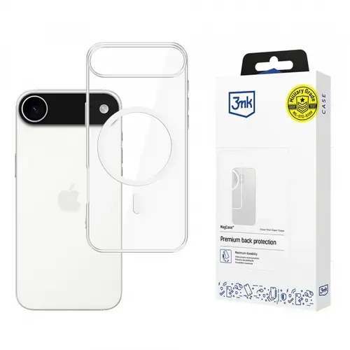 Husa MagSafe pentru Apple iPhone Air, 3MK, MagCase, Transparenta