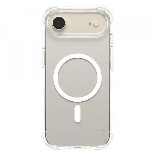 Husa MagSafe pentru Apple iPhone Air, PanzerGlass, Care Fashionable, Transparenta Alba