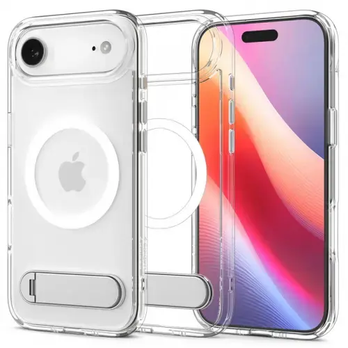 Husa MagSafe pentru Apple iPhone Air, Spigen, Ultra Hybrid S, Transparenta