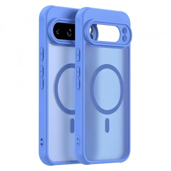 Husa MagSafe pentru Google Pixel 10 Pro, Techsuit, HaloFrost II, Albastra