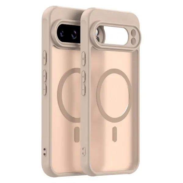 Husa MagSafe pentru Google Pixel 10 Pro, Techsuit, HaloFrost II, Aurie