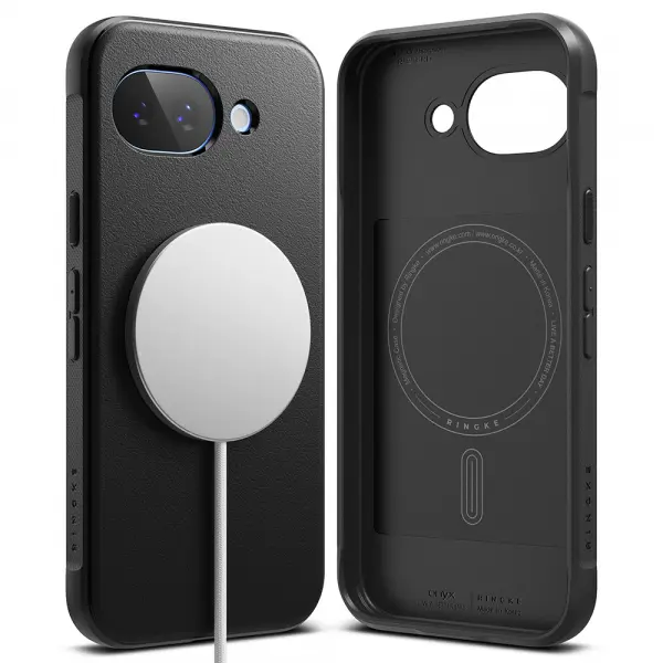 Husa MagSafe pentru Google Pixel 10a, Ringke, Onyx, Neagra