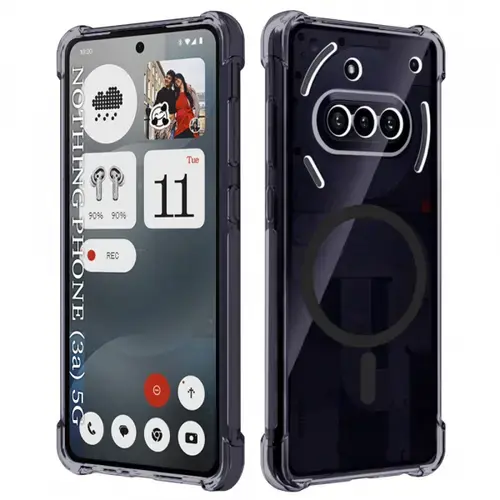 Husa MagSafe pentru Nothing Phone (3a), Techsuit, Shockproof Clear
